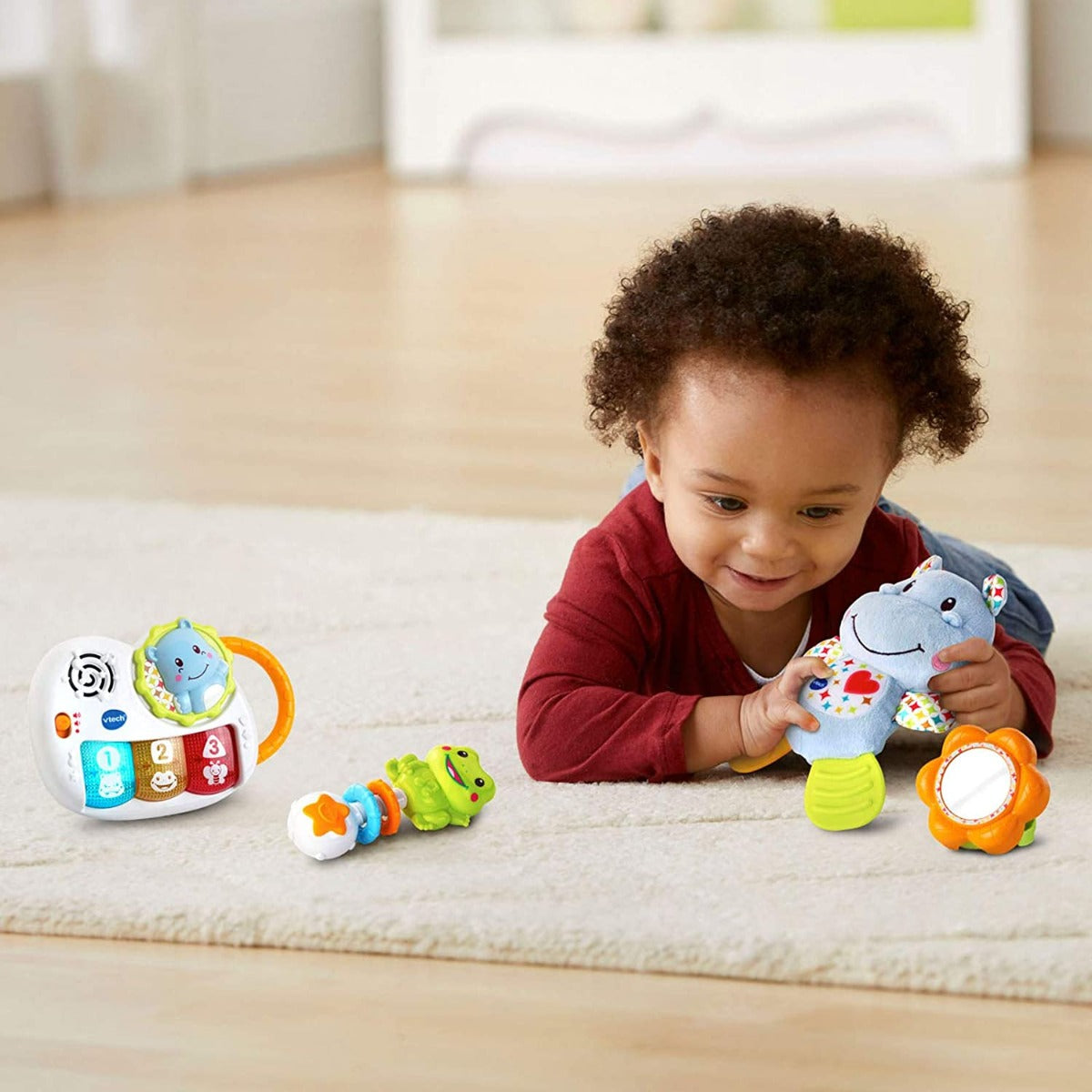 Buy VTech Newborn Shower Accessory Set Blue | Yallatoys.com