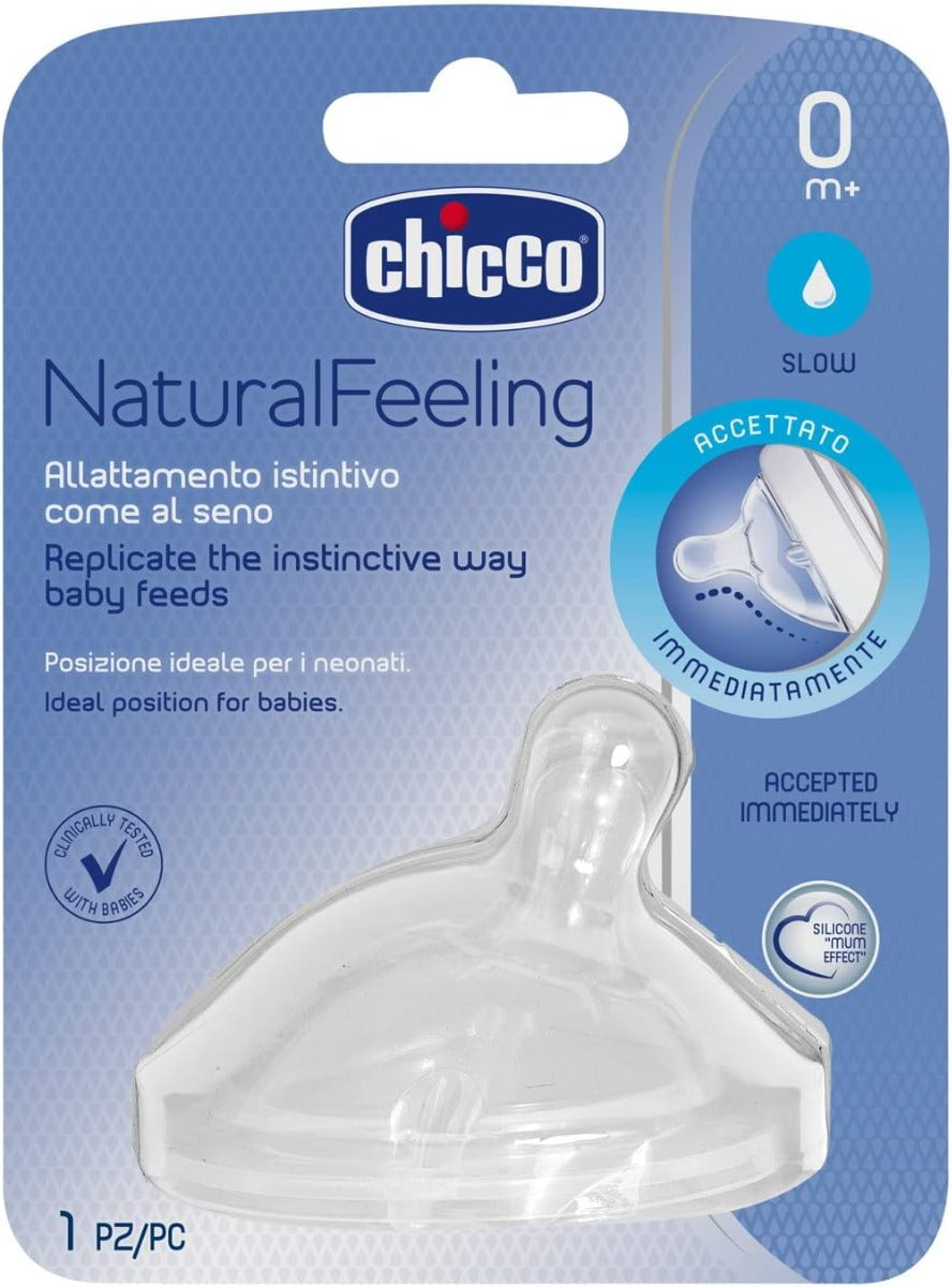 Chicco Teat Naturalfeeling 0M+ F Regular Chicco Yallatoys