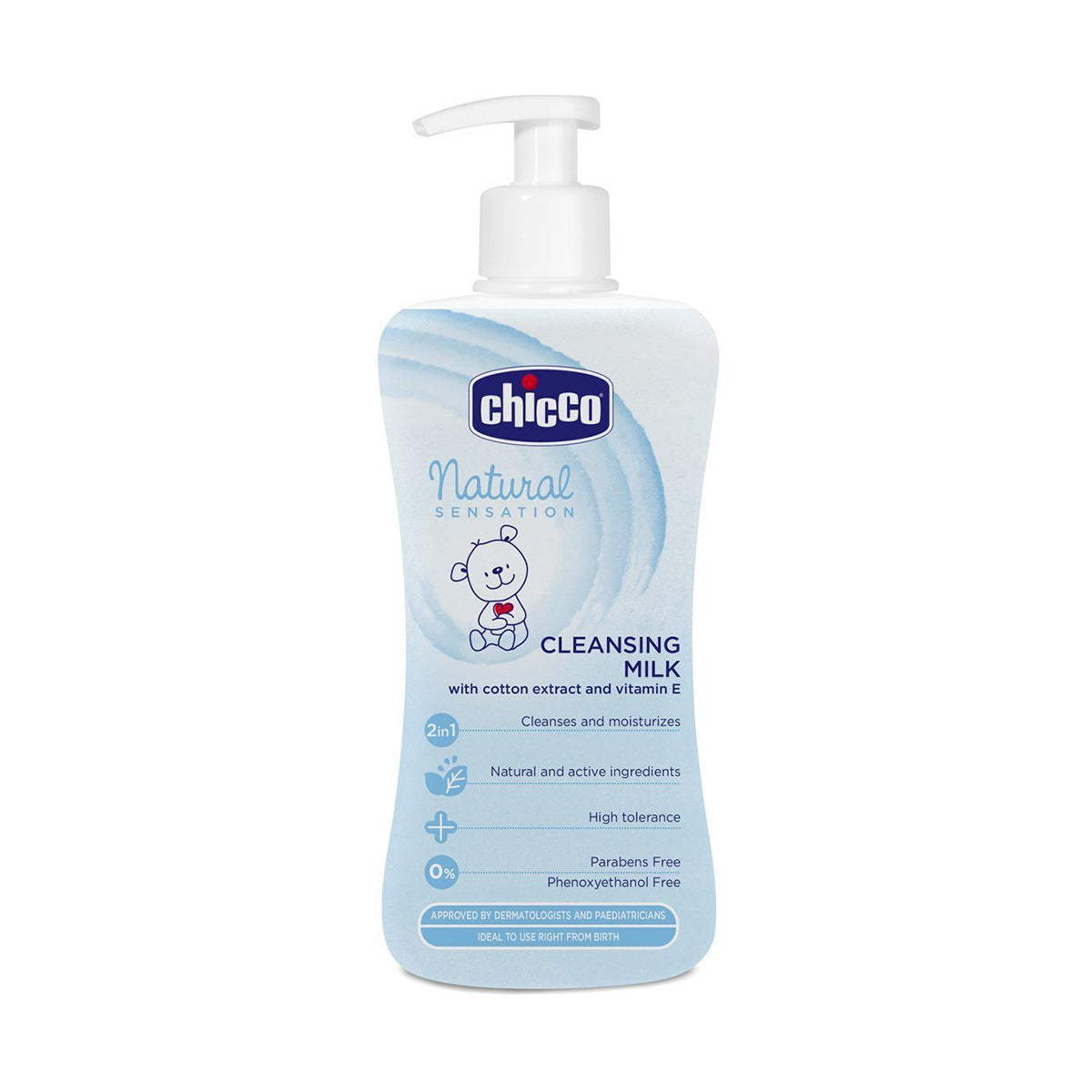 Chicco Cleansing Milk Nat Sens 300Ml Intl Chicco Yallatoys