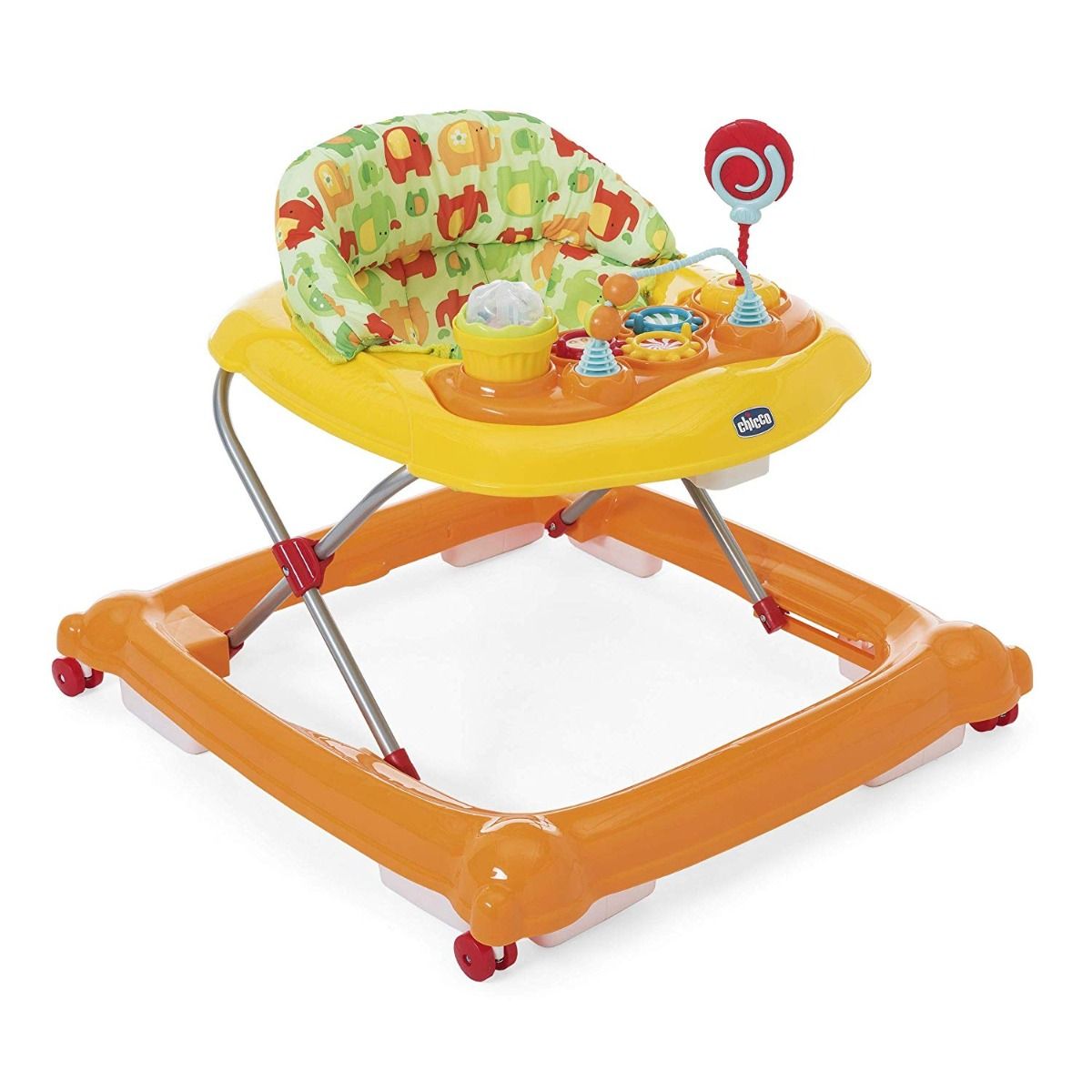 Chicco Baby Walker Circus Orange Wave Chicco Yallatoys