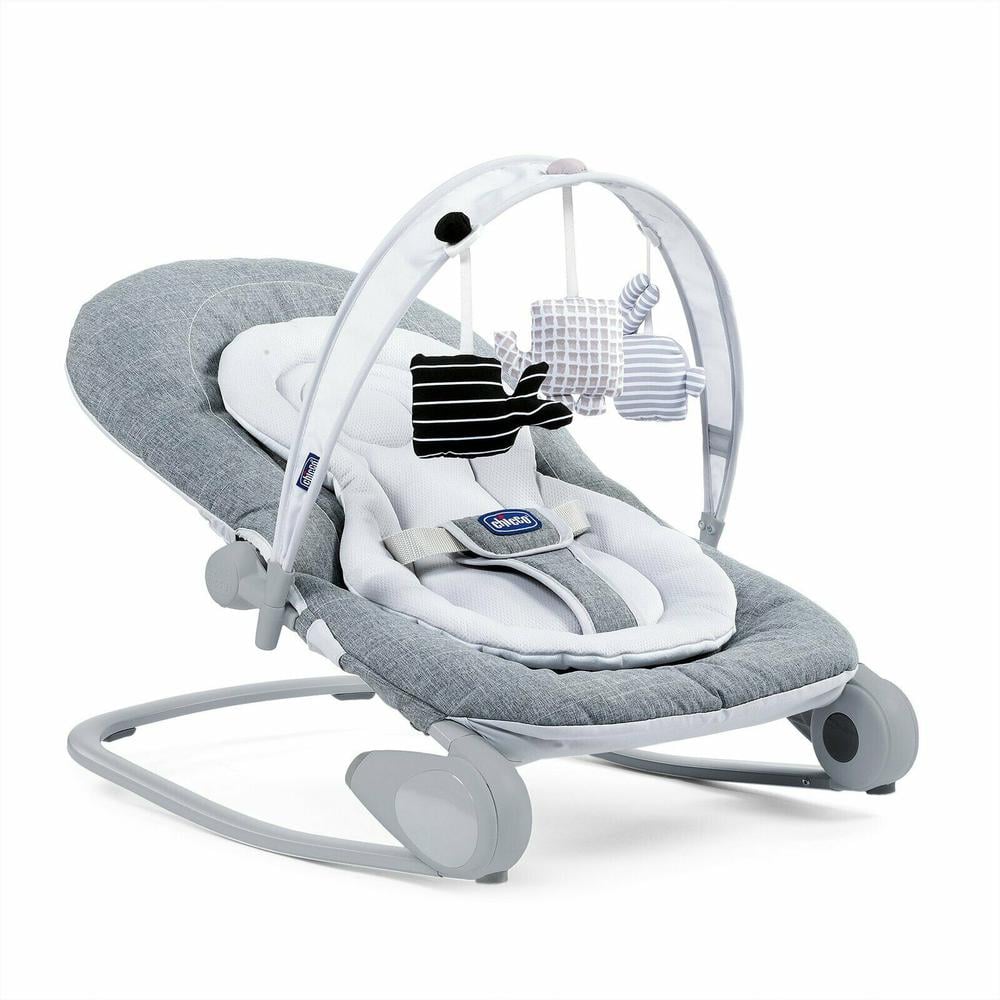 Chicco Hoopla Baby Bouncer -Titanium Chicco Yallatoys