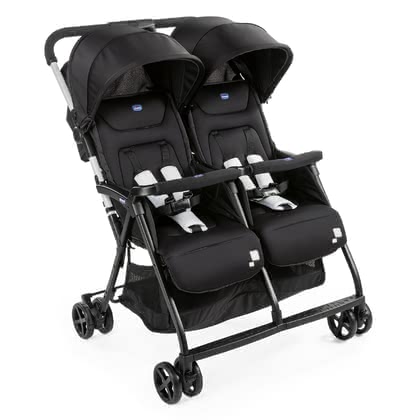 Chicco Ohlala Twin Stroller - Black Night Chicco Yallatoys