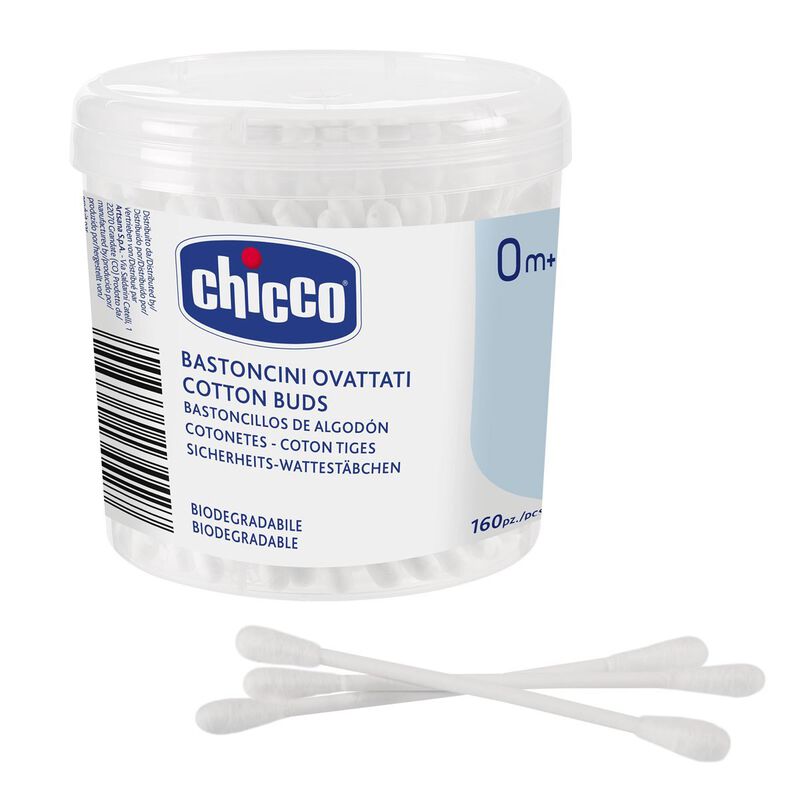 Chicco Cotton Tips 160 Pcs Chicco Yallatoys