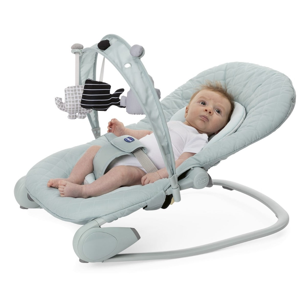 Chicco Hoopla Baby Bouncer - Antiguan Sky Chicco Yallatoys