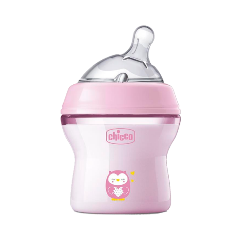 Chicco Natural Feeling Bottle PP 0M+ - 150ML - Girl Chicco Yallatoys