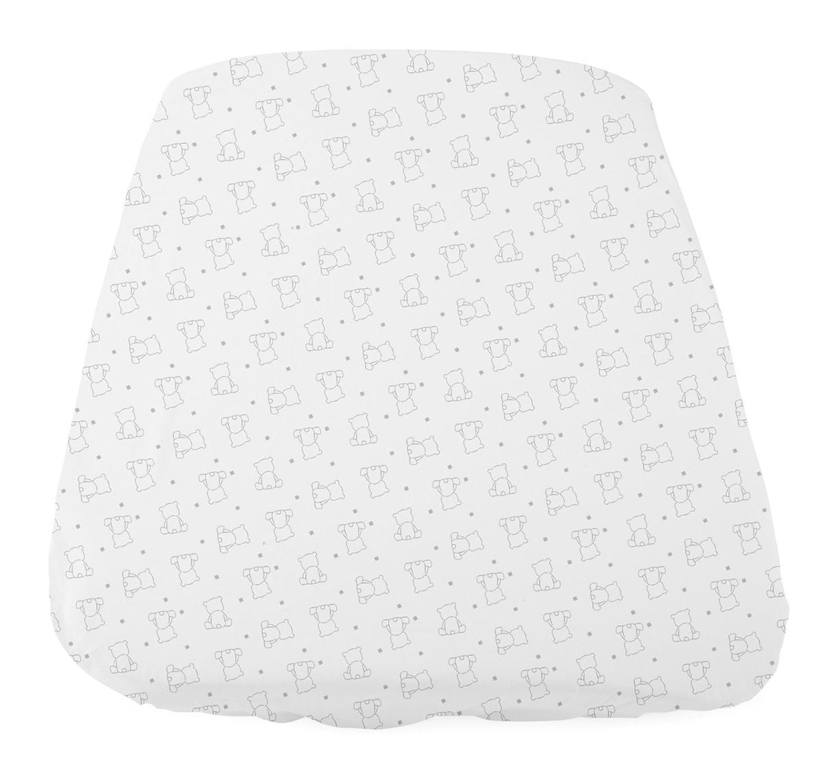 Chicco - Fitted Sheets For Next2Me Forever - 2Pc-Set - Bear Chicco Yallatoys