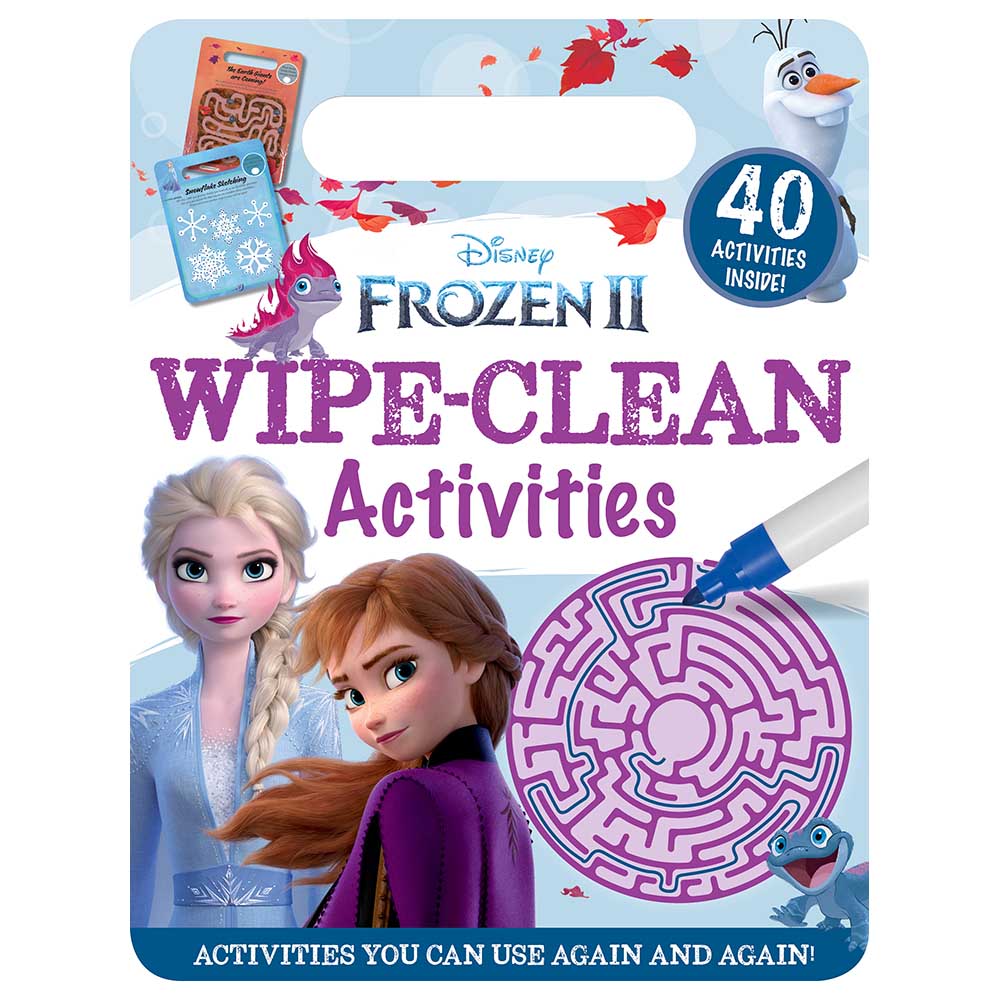 Buy Igloo Books Disney Frozen 2 Wipe Clean Activities Book | Yallatoys.com