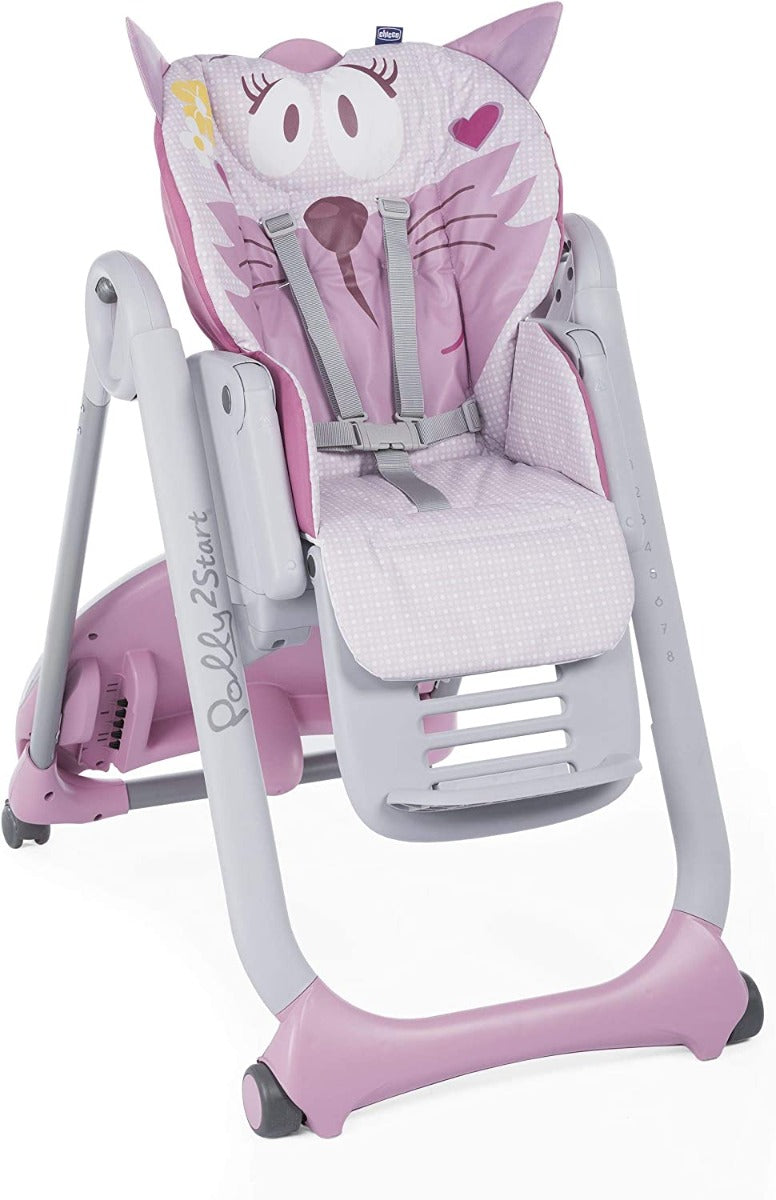 Chicco Polly 2 Start Highchair - Miss Pink Chicco Yallatoys