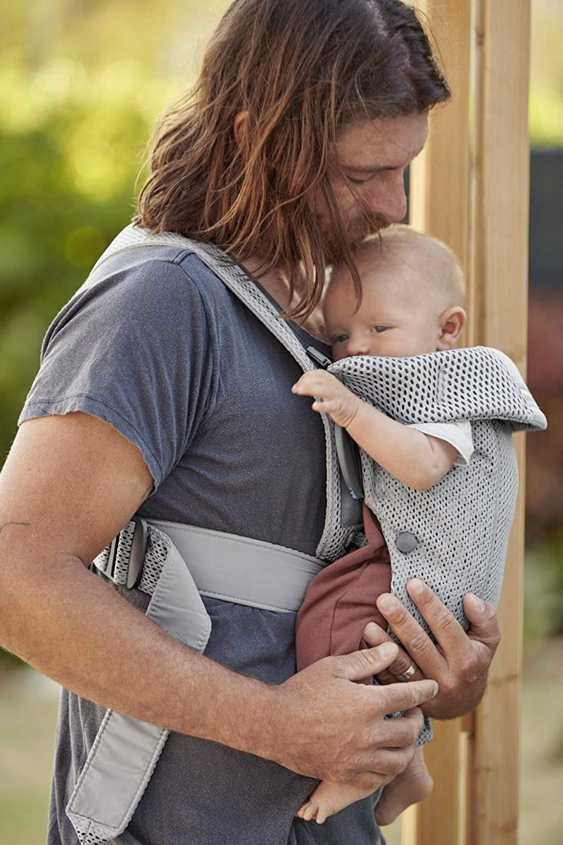 BABYBJORN  Baby Carrier Mini, Grey, 3D Mesh BabyBjorn Yallatoys