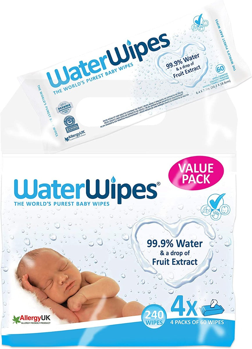 Waterwipes 240 Pk Value Pack WaterWipes Yallatoys
