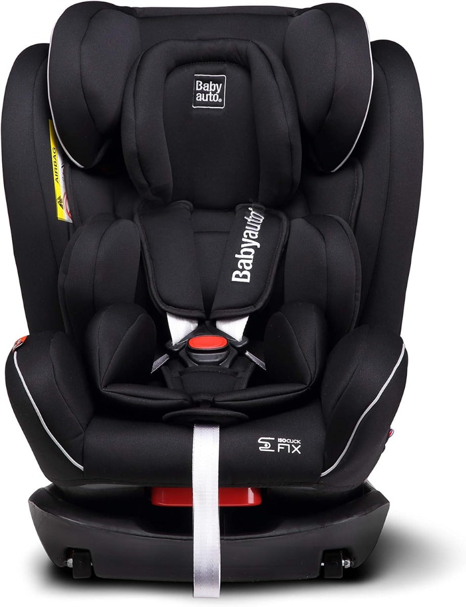 Babyauto Noefix 0123 
(0 12Y  
Car Seat
(Black With Black Base Babyauto Yallatoys