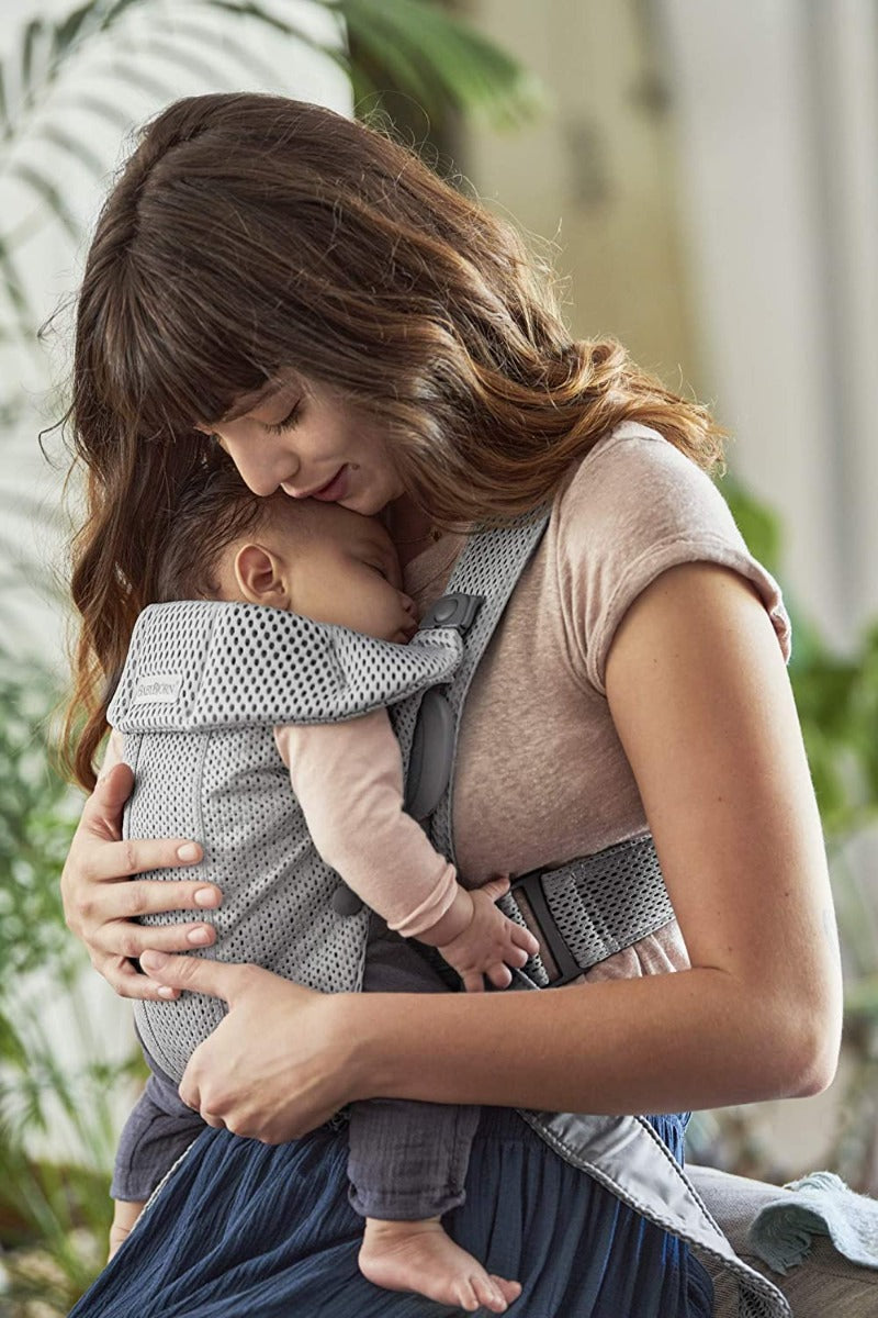 BABYBJORN  Baby Carrier Mini, Grey, 3D Mesh BabyBjorn Yallatoys