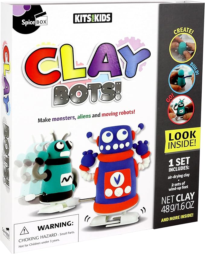 Buy Spice Box Modeling Clay Bots Kit | Yallatoys.com