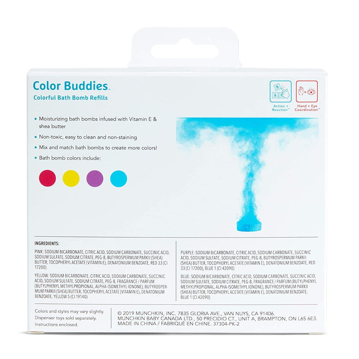 Munchkin - Color Buddies Refill Tablets Munchkin Yallatoys