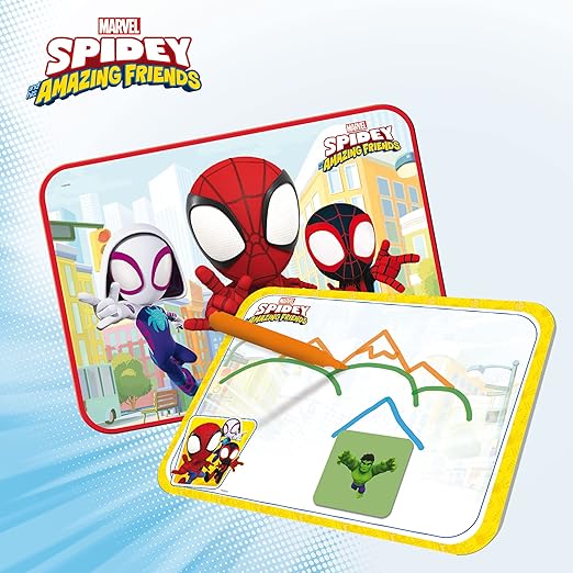 Buy Spiderman Amazing Spidey Crative Activity Desk | Yallatoys.com