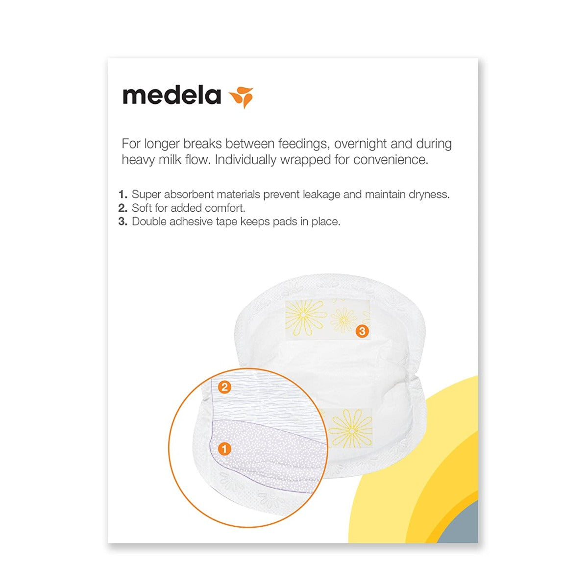 Medela Disposable Nursing Pads Box/30 Medela Yallatoys