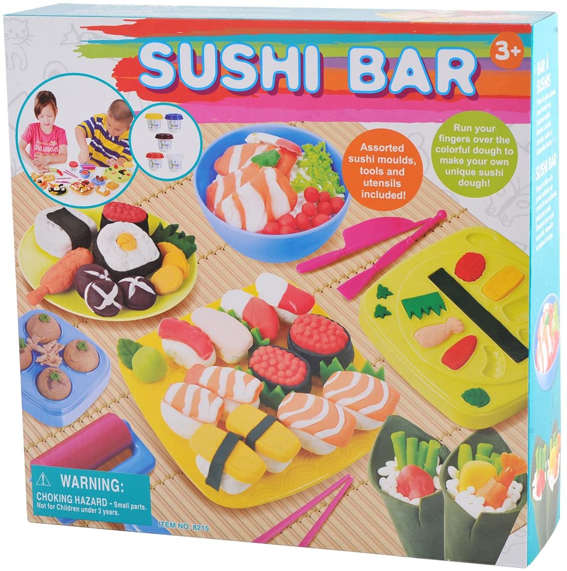 Buy Playgo Sushi Bar Clay Dough | Yallatoys.com