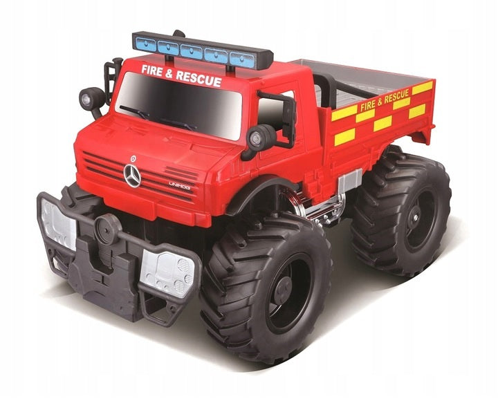Buy Maisto Mercedes Benz Truck Unimog U5000 with light and sound | Yallatoys.com