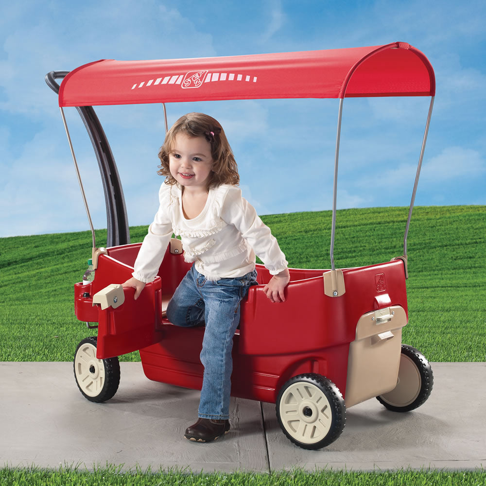 Buy Step2 822799 All Around Canopy Wagon | Yallatoys.com