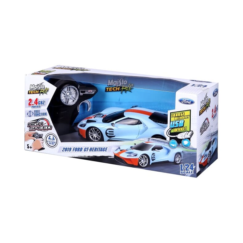 Buy Maisto Tech RC Ford GT Heritage Car USB rechargeable | Yallatoys.com