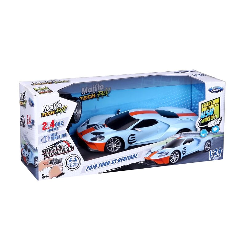 Buy Maisto Tech RC Ford GT Heritage Car USB rechargeable | Yallatoys.com