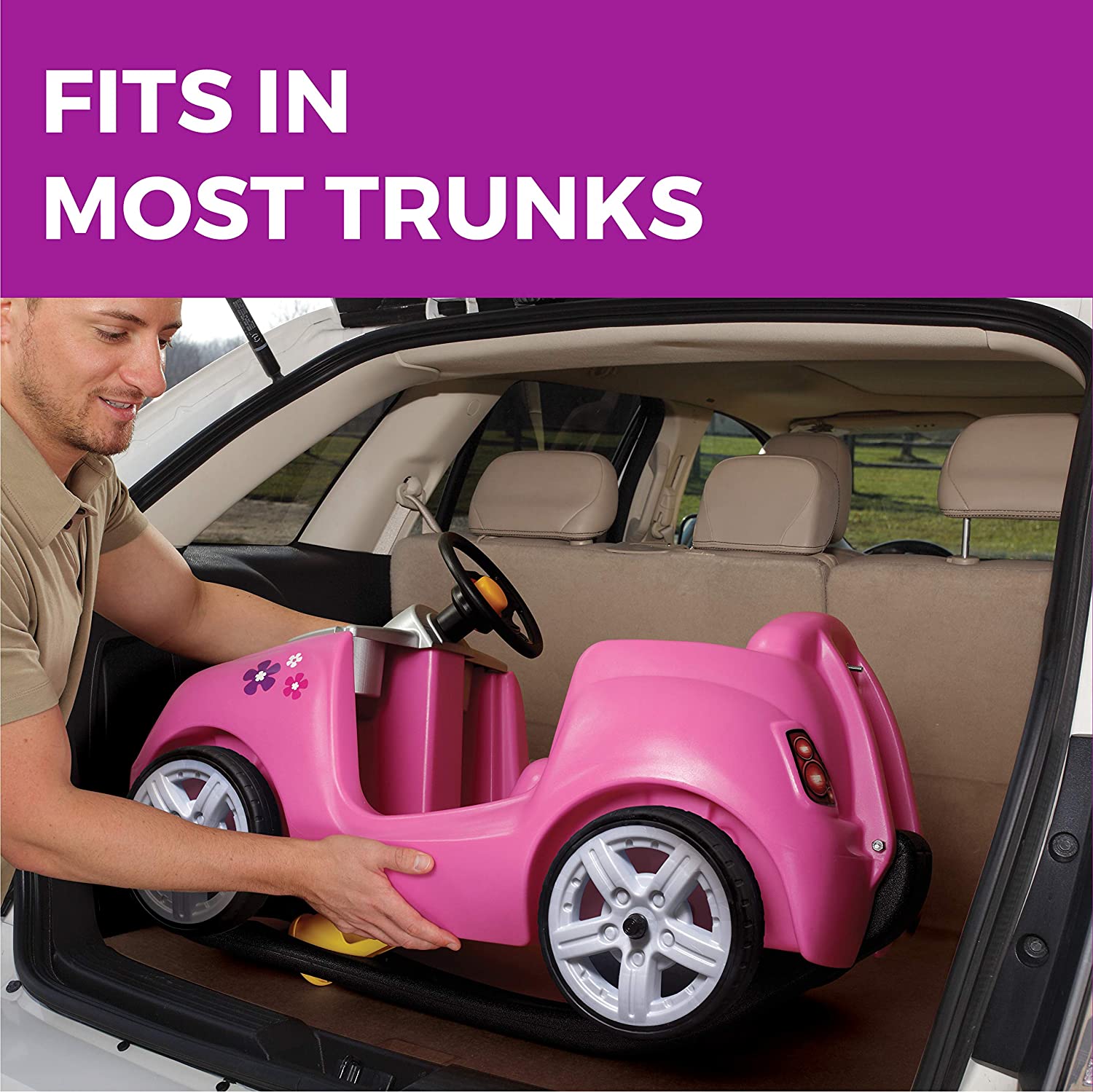 Buy Step2 Whisper Ride Lil Pink | Yallatoys.com