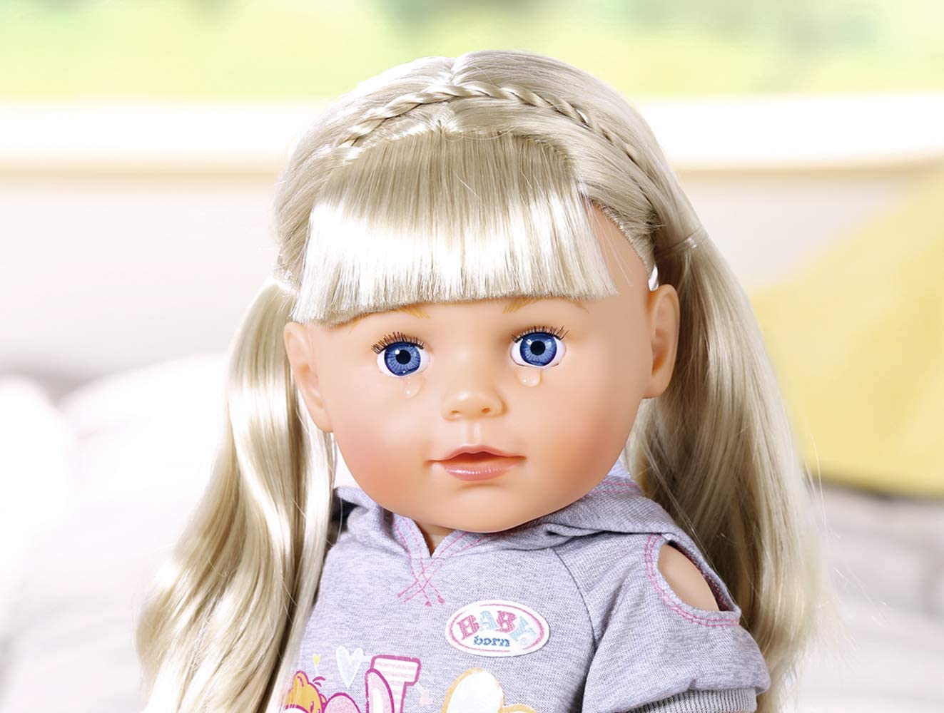 Buy Baby Born Soft Touch Sister Blond 43Cm Doll | Yallatoys.com