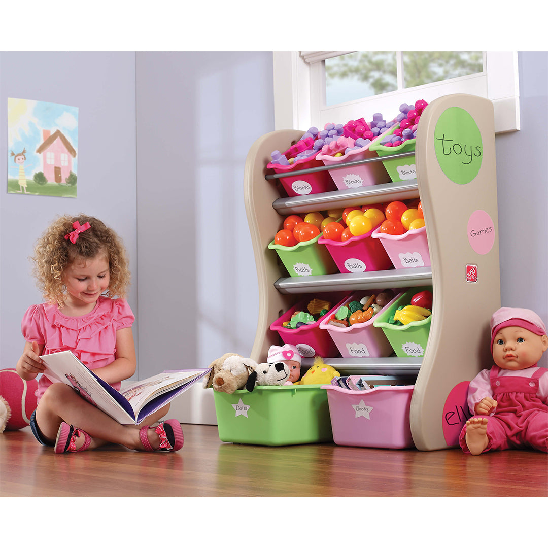 Buy Step2 Fun Time Room Organizer Durable Bins Storage Shelves for Toys | Yallatoys.com