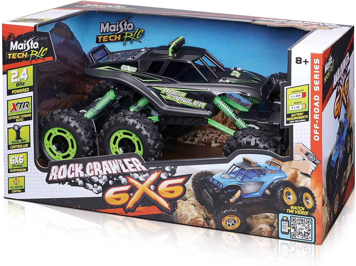 Buy Maisto Remote Control Rock Crawler 6X6 | Yallatoys.com
