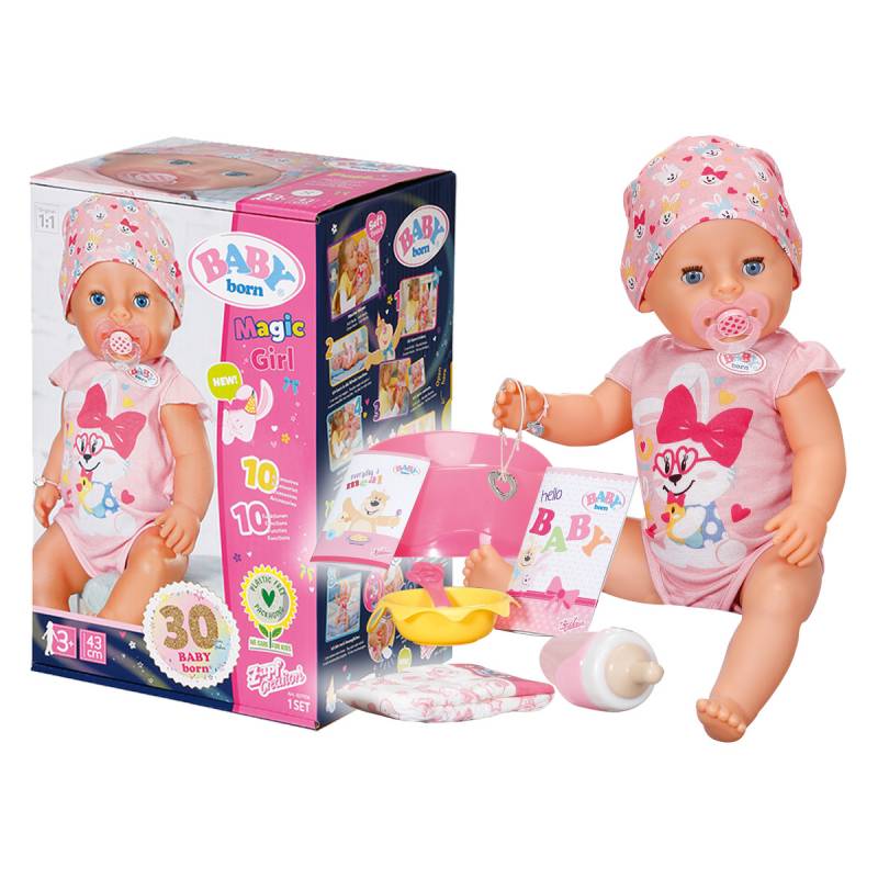 Buy BABY born Magic Girl 43cm | Yallatoys.com