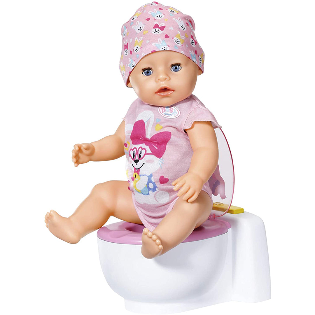 Buy Baby born Bath Poo-Poo Toilet Real Sound Effects | Yallatoys.com