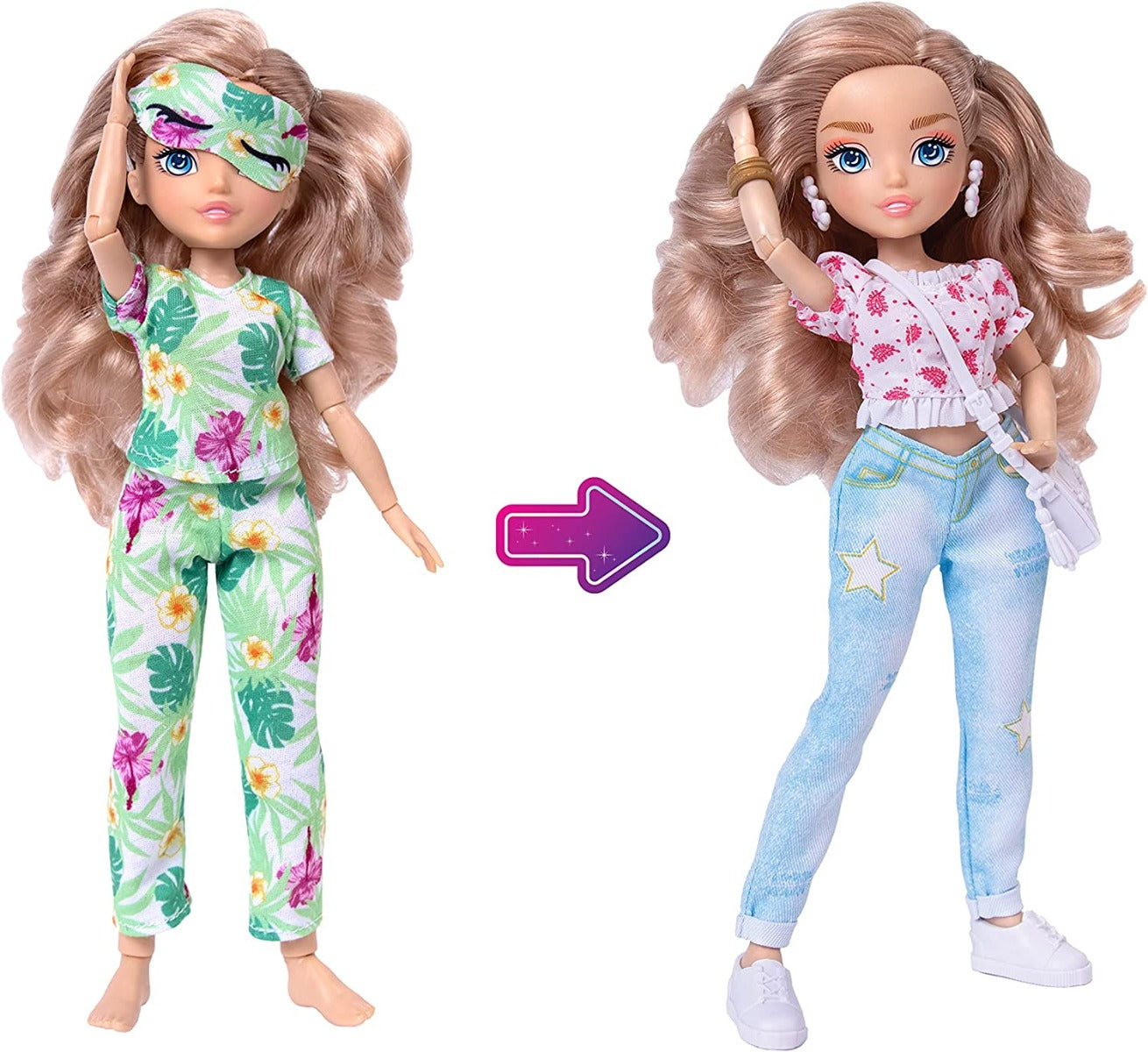 Buy Glo Up Girls Tiffany Blonde Girl Fashion Doll with 25 Fabulous Surprises | Yallatoys.com
