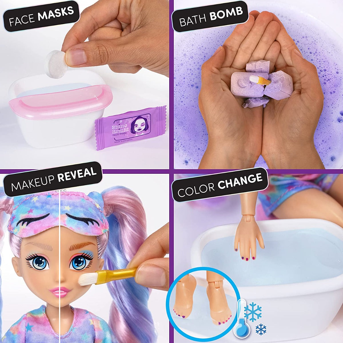 Buy Glo Up Girls Erin Alternative Girl Fashion Doll with 25 Fabulous Surprises | Yallatoys.com