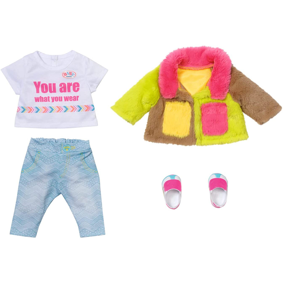 Buy Baby Born Deluxe Colour Coat for 43cm Doll | Yallatoys.com