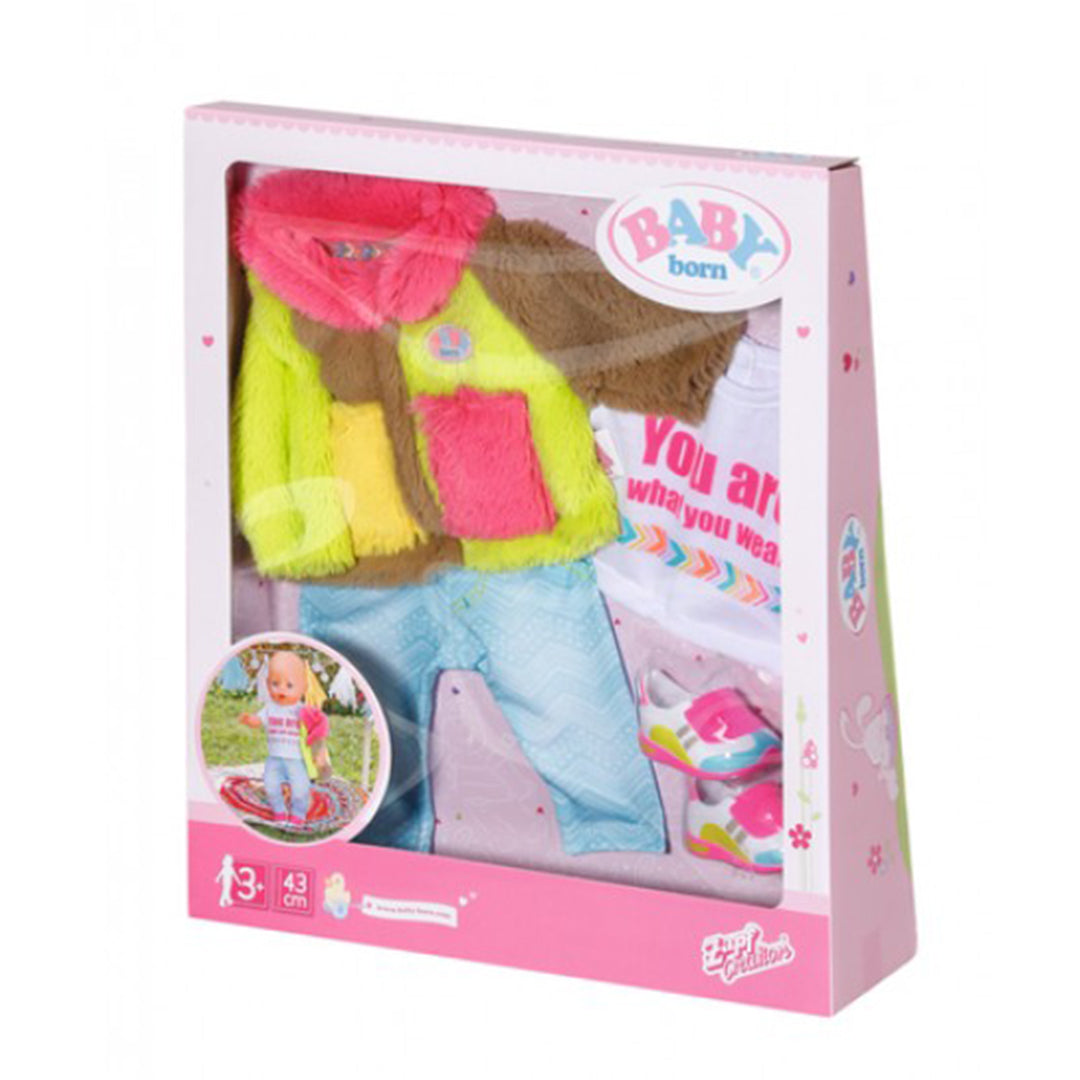 Buy Baby Born Deluxe Colour Coat for 43cm Doll | Yallatoys.com