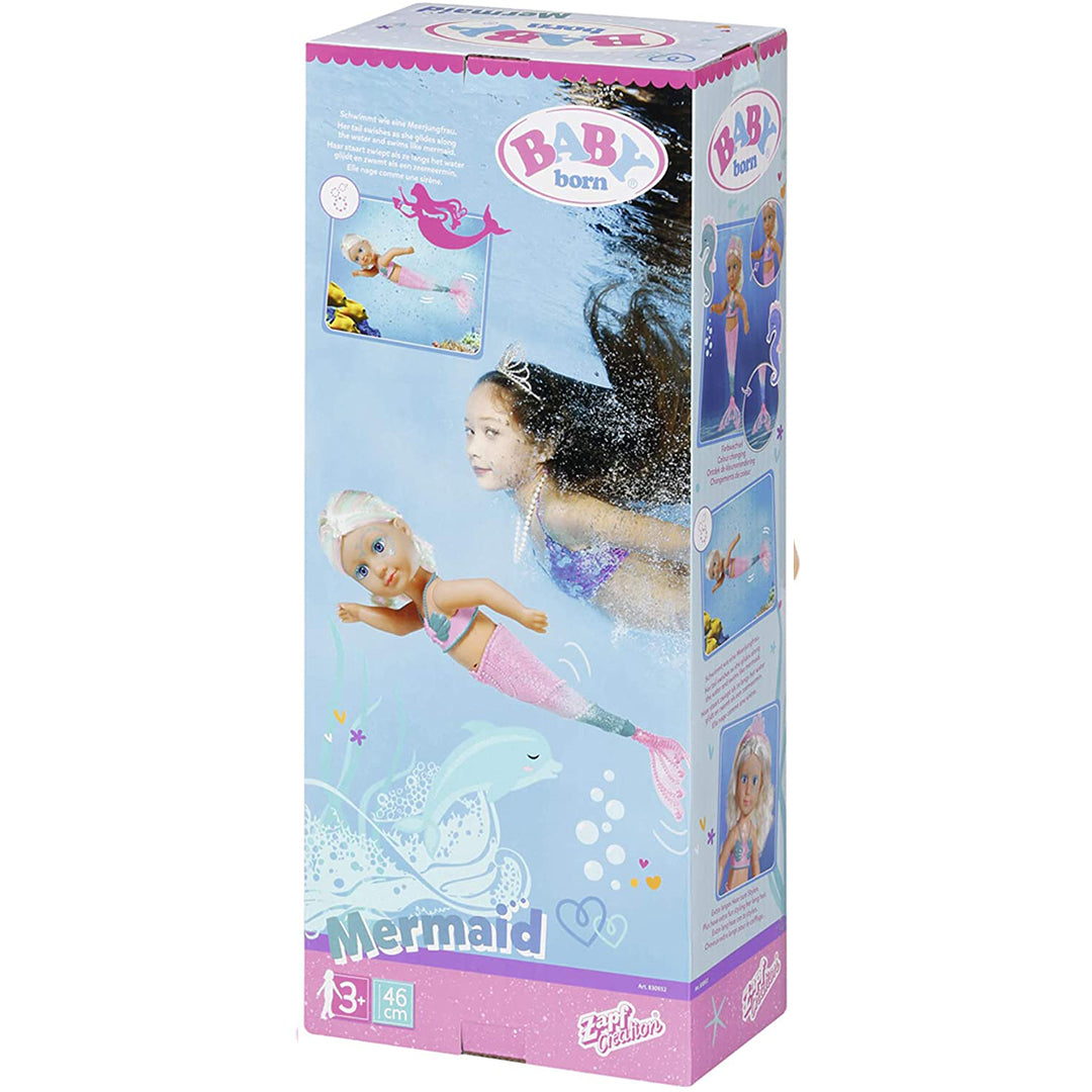 Buy Baby Born Little Sister Mermaid 46cm | Yallatoys.com