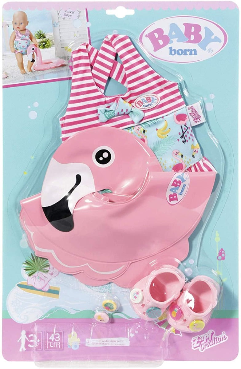 Buy Baby Born Holiday Bathing Fun Set for 43 cm Doll | Yallatoys.com