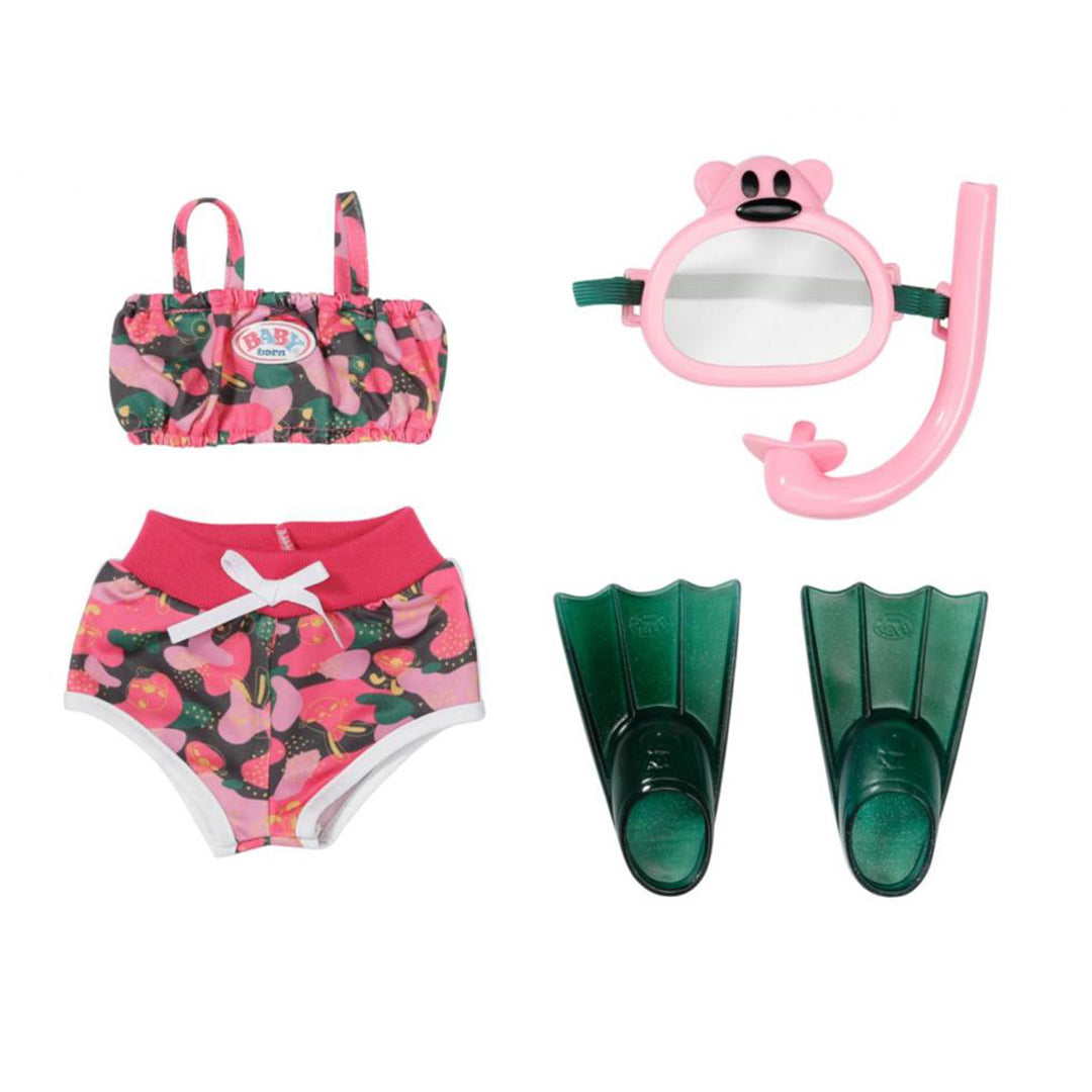 Buy Baby Born Weekend Deluxe Snorkeling Set for 43cm Doll (Sold Separately Subject to Availability) | Yallatoys.com