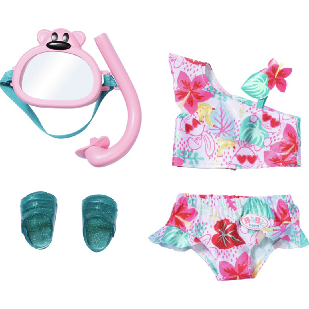 Buy Baby Born Weekend Deluxe Snorkeling Set for 43cm Doll (Sold Separately Subject to Availability) | Yallatoys.com