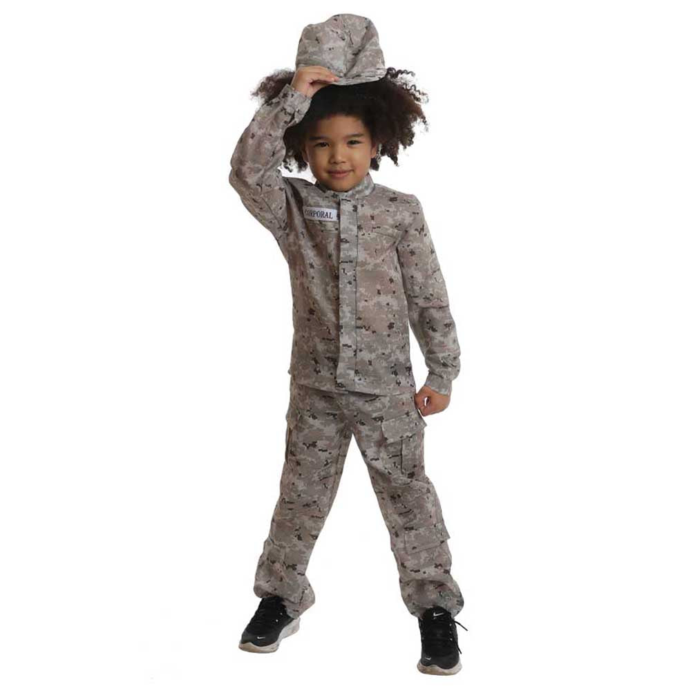 Buy Rubies Soldier Kids Professions Costumes Grey | Yallatoys.com