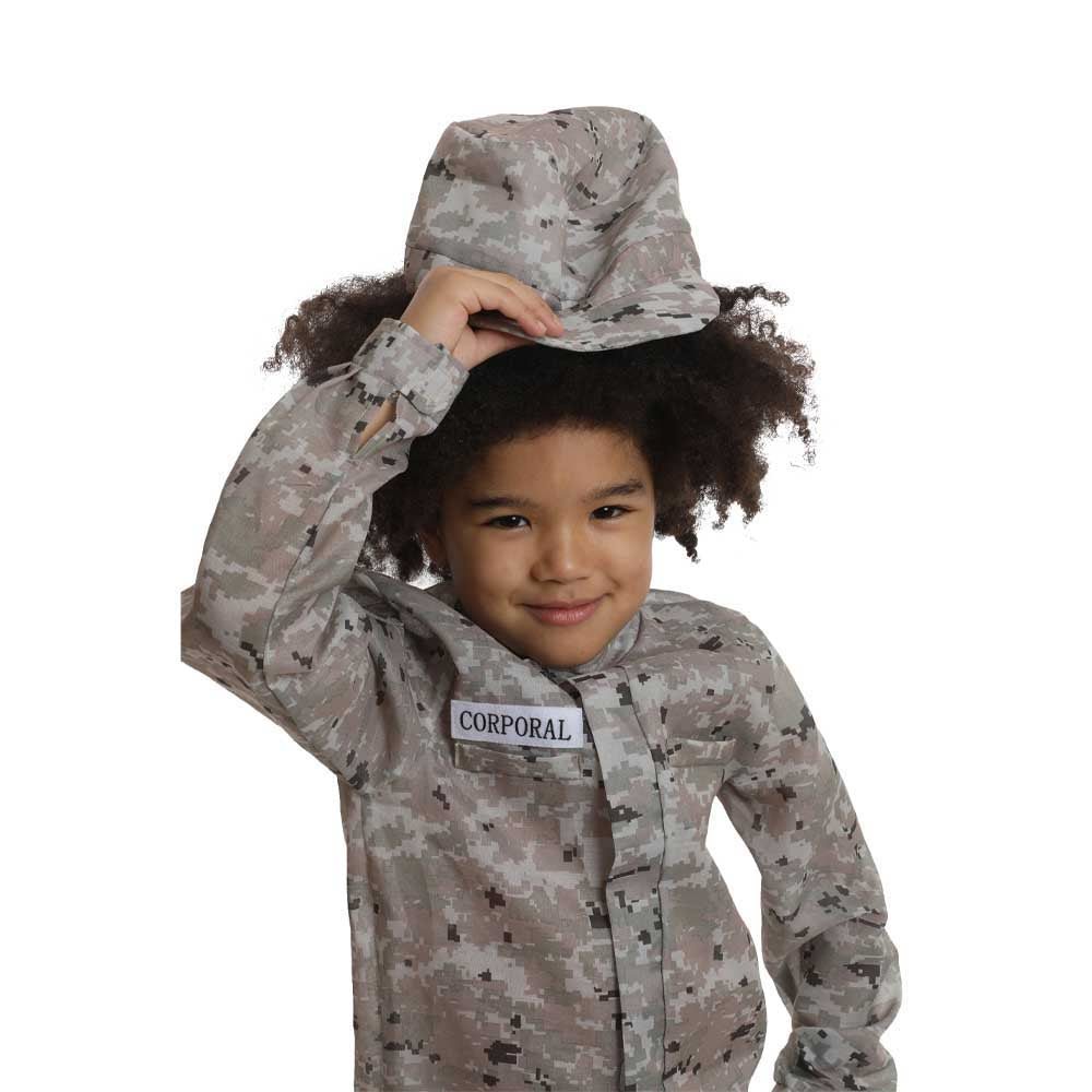 Buy Rubies Soldier Kids Professions Costumes Grey | Yallatoys.com