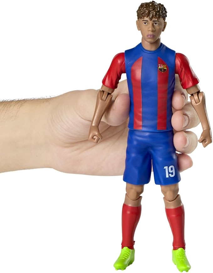 Buy Sockers banbo toys fc barcelona lamine yamal collectible soccer action figure | Yallatoys.com