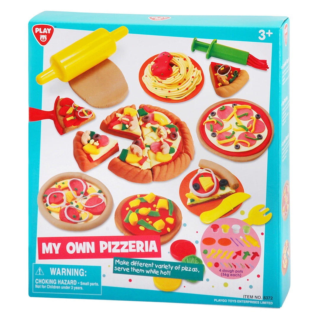 Buy Playgo My Own Pizzeria (4 X 2 Oz Dough Included) | Yallatoys.com