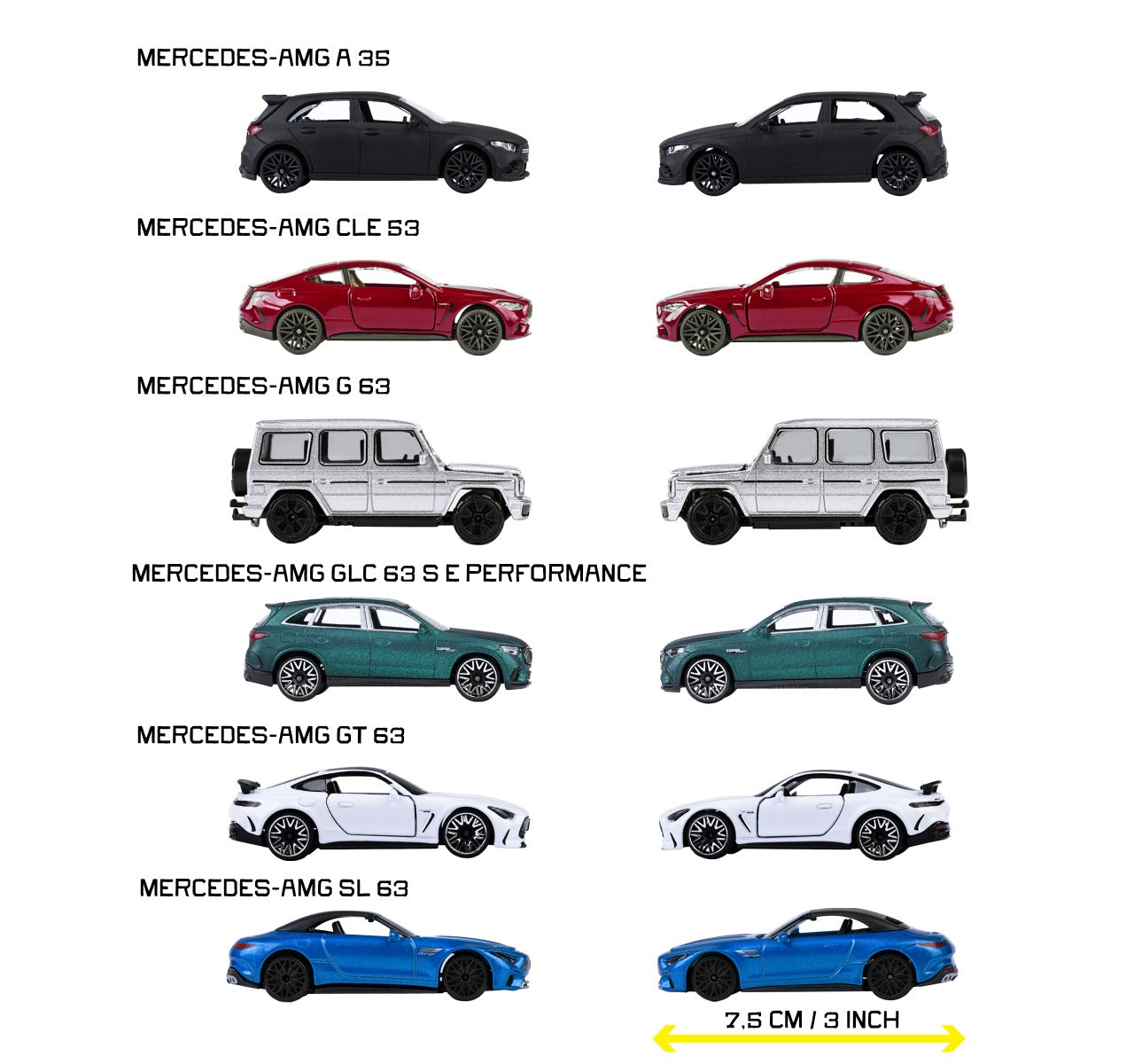 Buy Majorette Mercedes Amg Premium Cars (Sold Separately Subjected To Availability) | Yallatoys.com