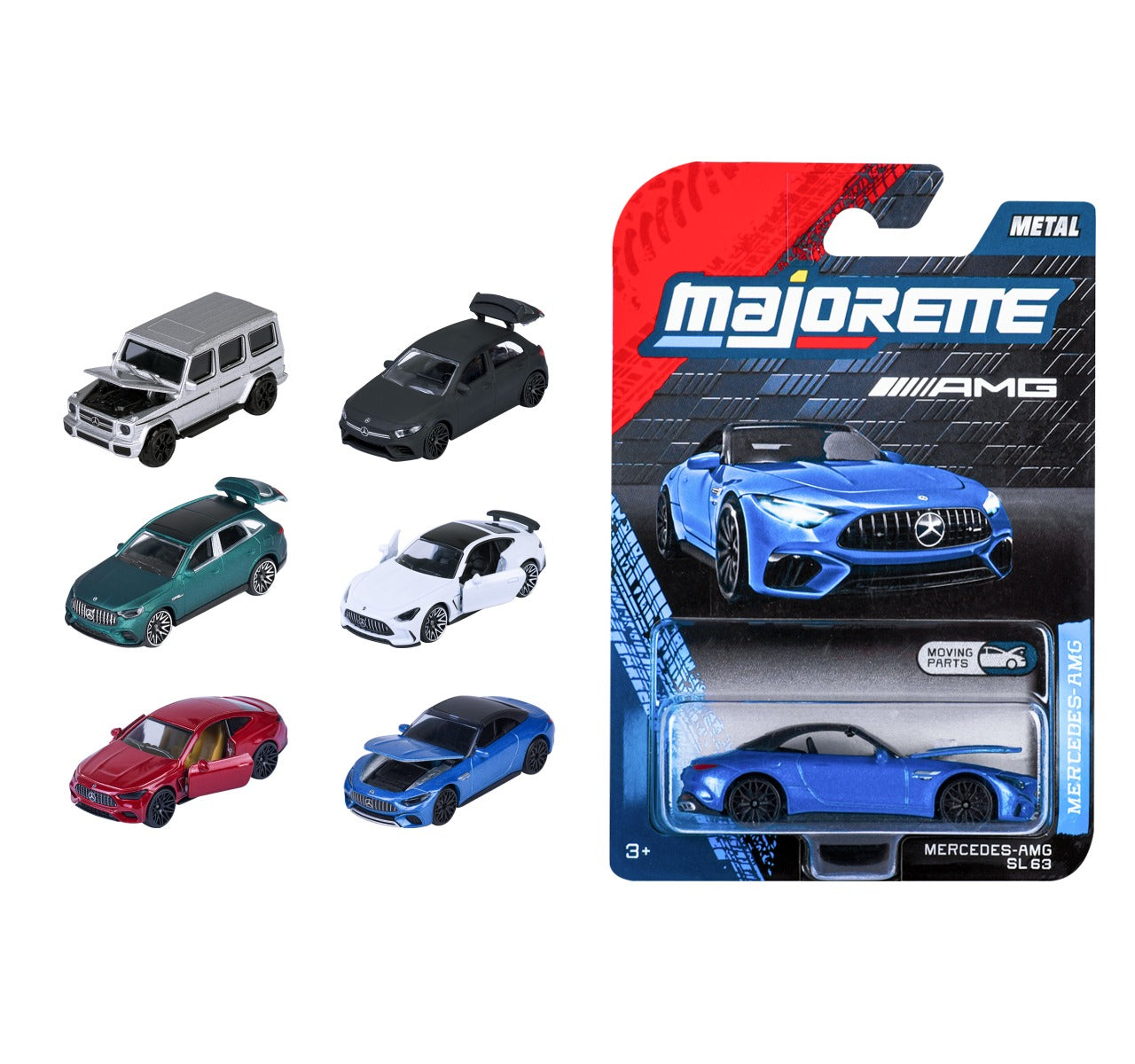 Buy Majorette Mercedes Amg Premium Cars (Sold Separately Subjected To Availability) | Yallatoys.com