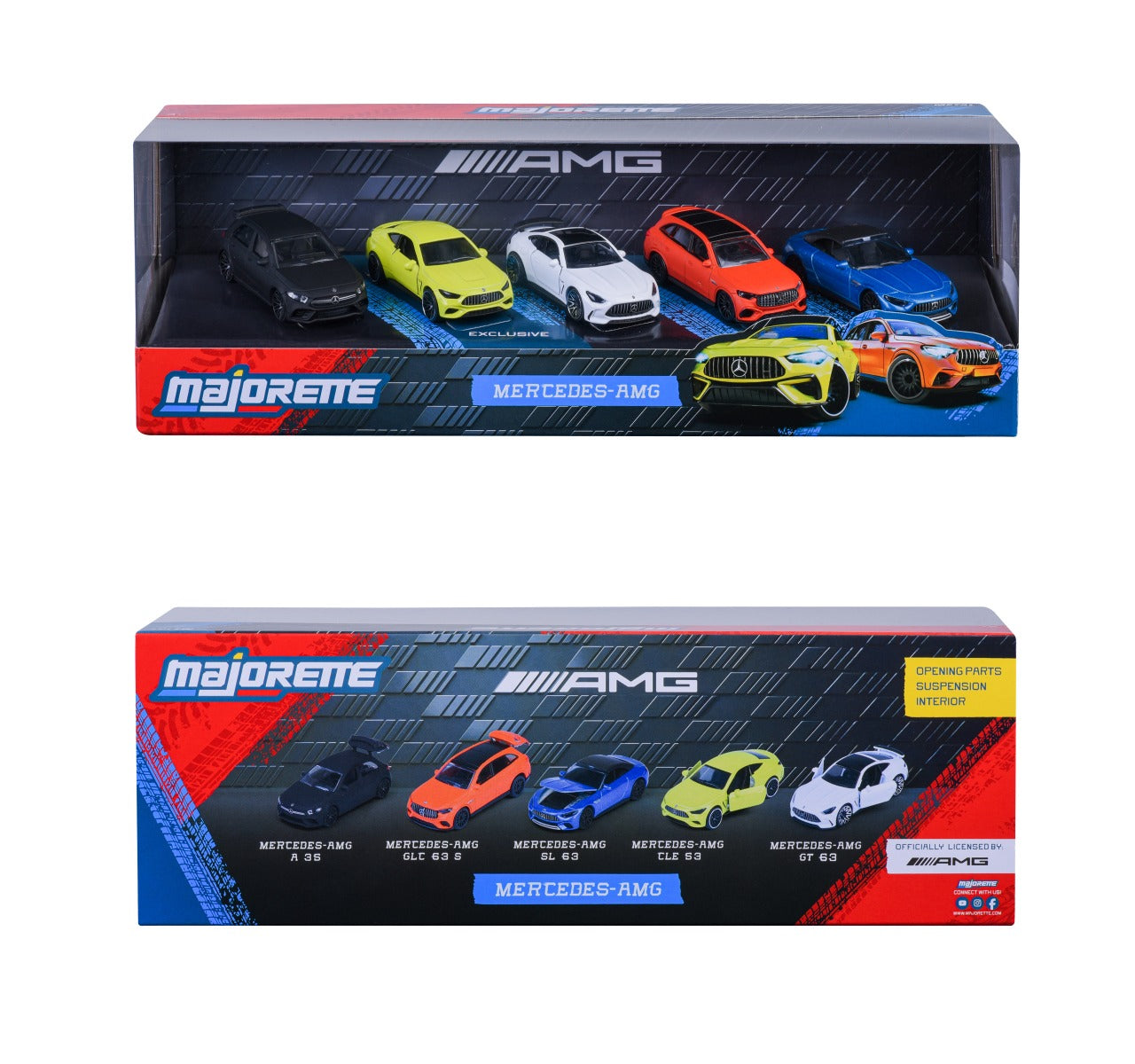 Buy Majorette Mercedes Amg 5 Pieces Giftpack | Yallatoys.com