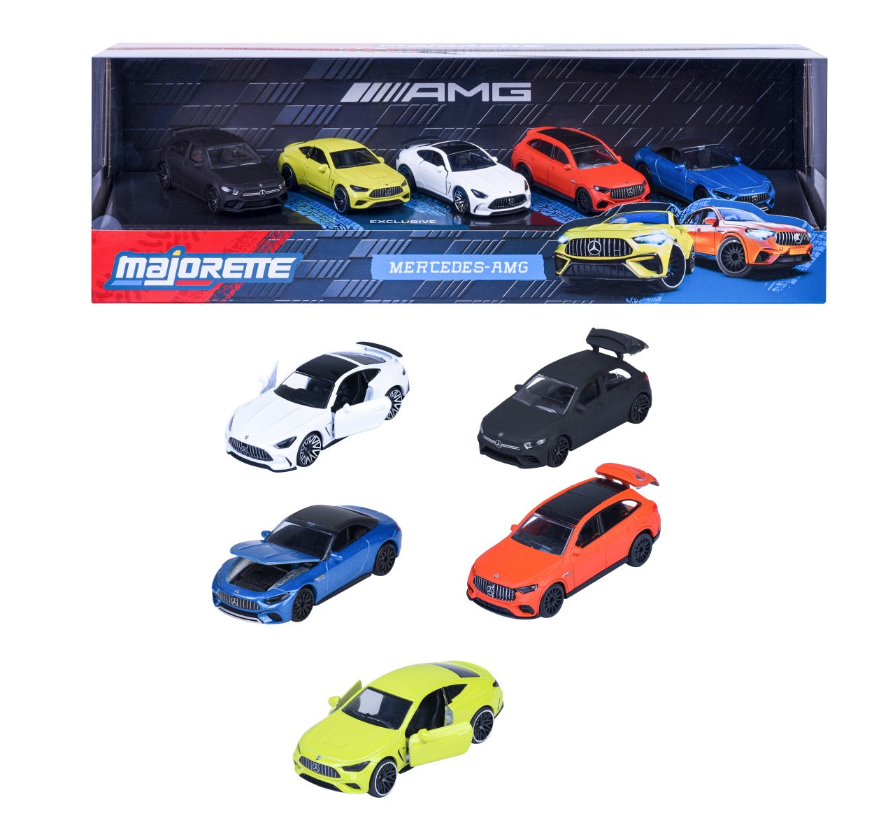Buy Majorette Mercedes Amg 5 Pieces Giftpack | Yallatoys.com