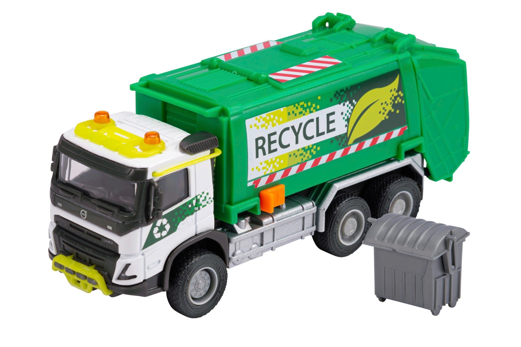 Buy Majorette Volvo Fmx Truck Garbage Collector | Yallatoys.com