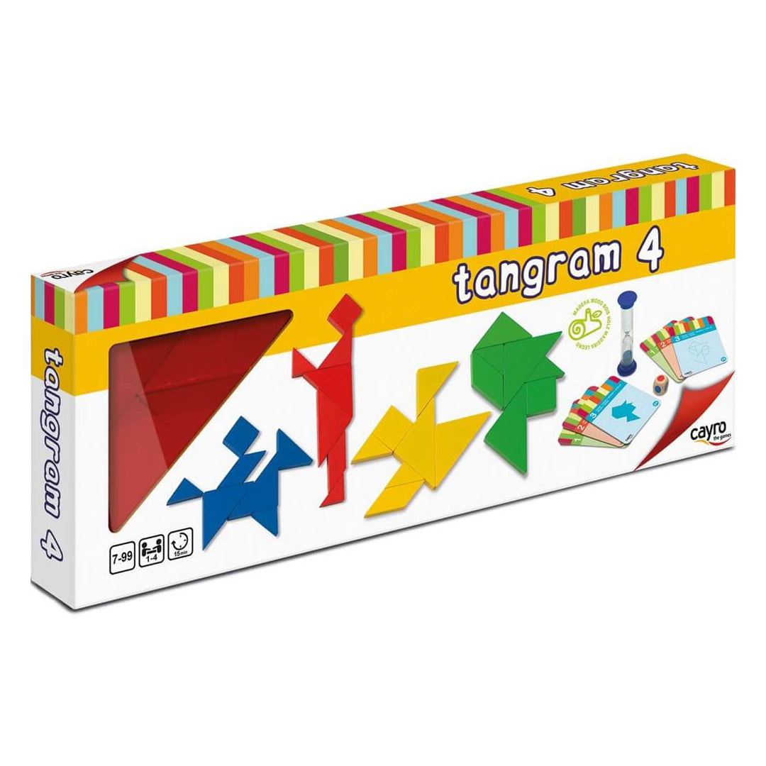 Buy Cayro 4 Wooden Tangrams | Yallatoys.com