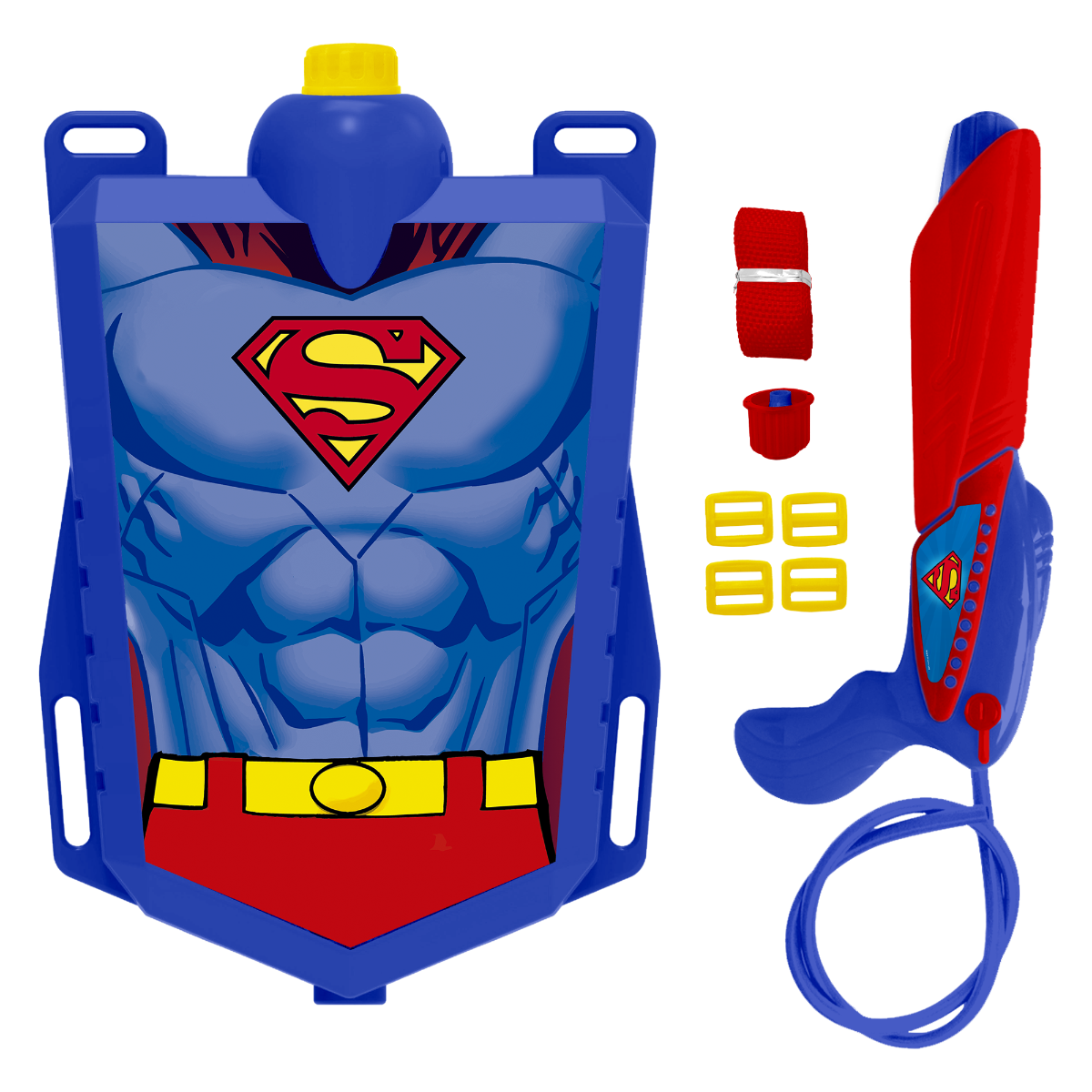 Buy Water Blaster Backpack With Straps Superman | Yallatoys.com